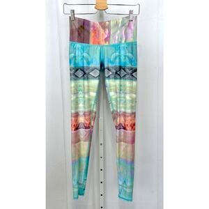 TEEKI Printed eggings Yoga Workout Sustainable Lightweight Stretch Multicolor S